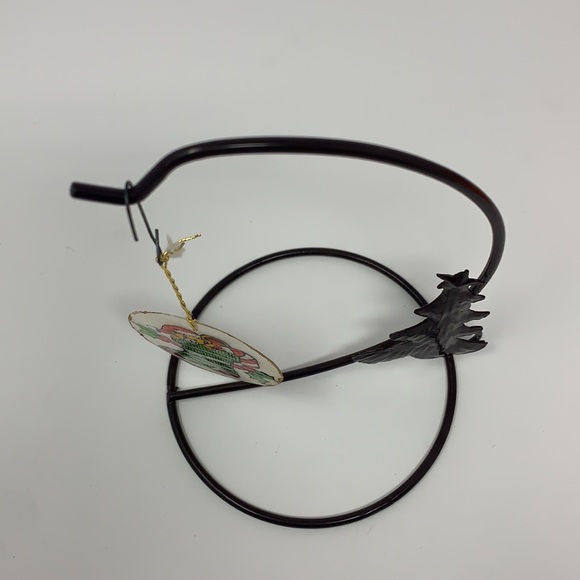 Teddy Bear in Christmas stocking vintage ornament holiday decor - Picture 3 of 14